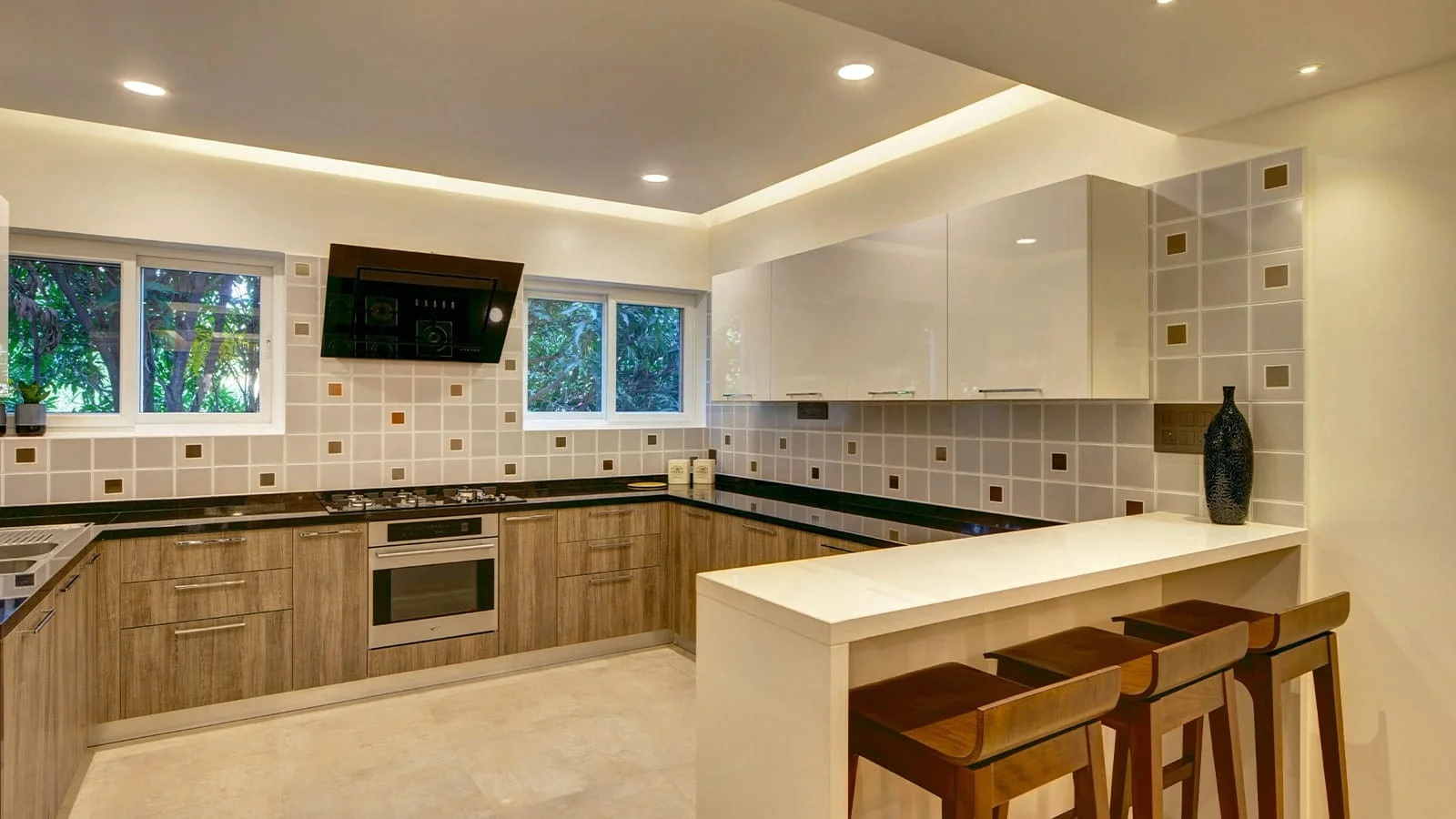 White Lotus Aravindaksa Apartment in Indranagar Bangalore kitchen