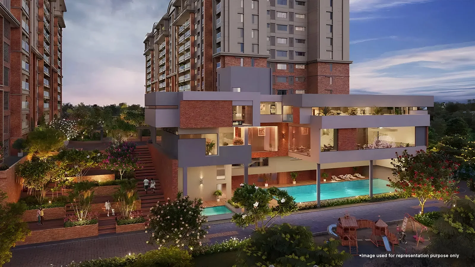 Brigade-Insignia-Apartment-in-Near-Yelahanka-Bangalore-swimming-pool