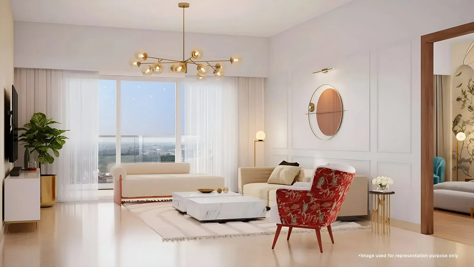 Brigade-Insignia-Apartment-in-Near-Yelahanka-Bangalore-Living-area