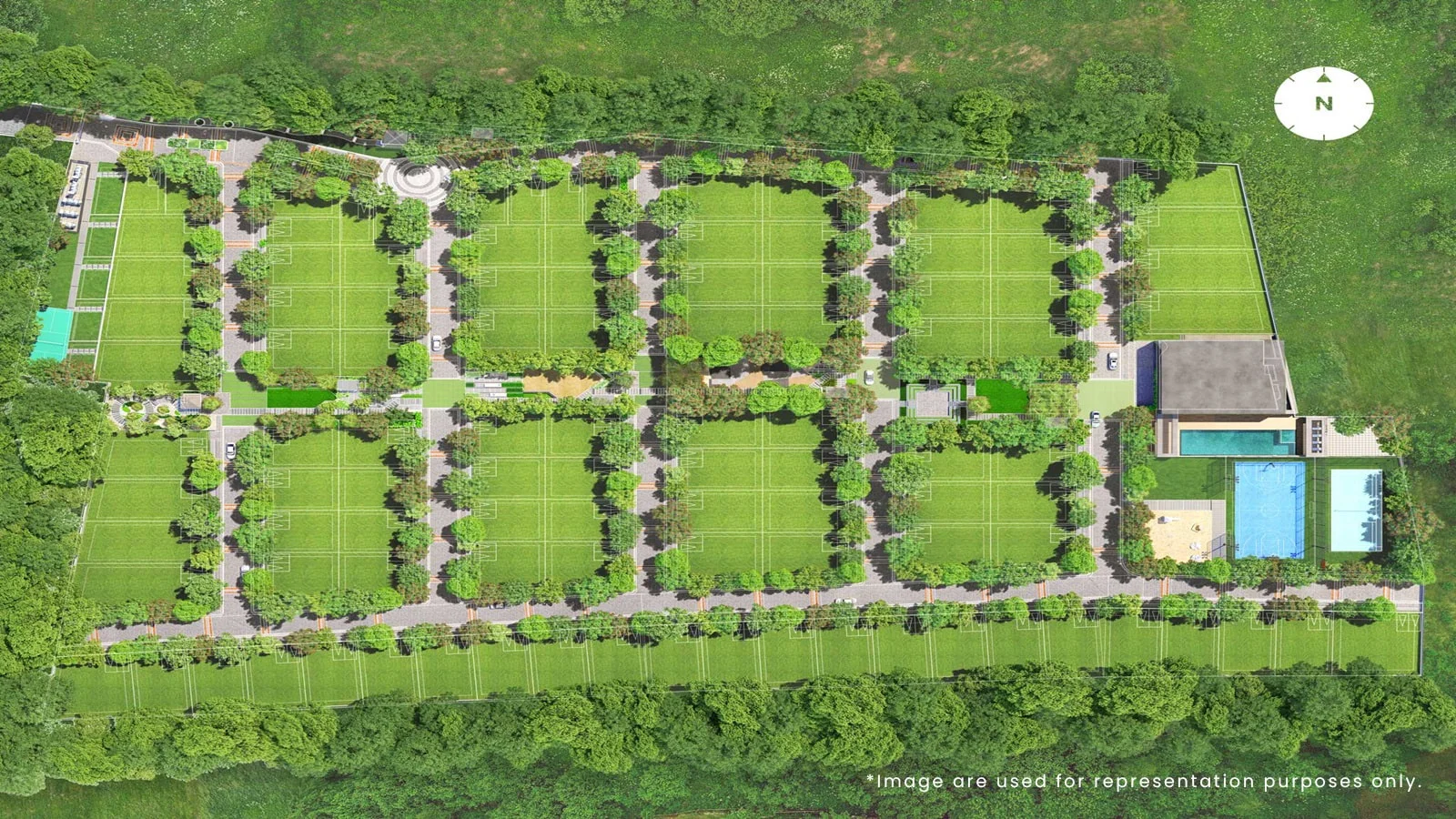 Living Walls Hush Fields Plots In Hennur Road Bangalore