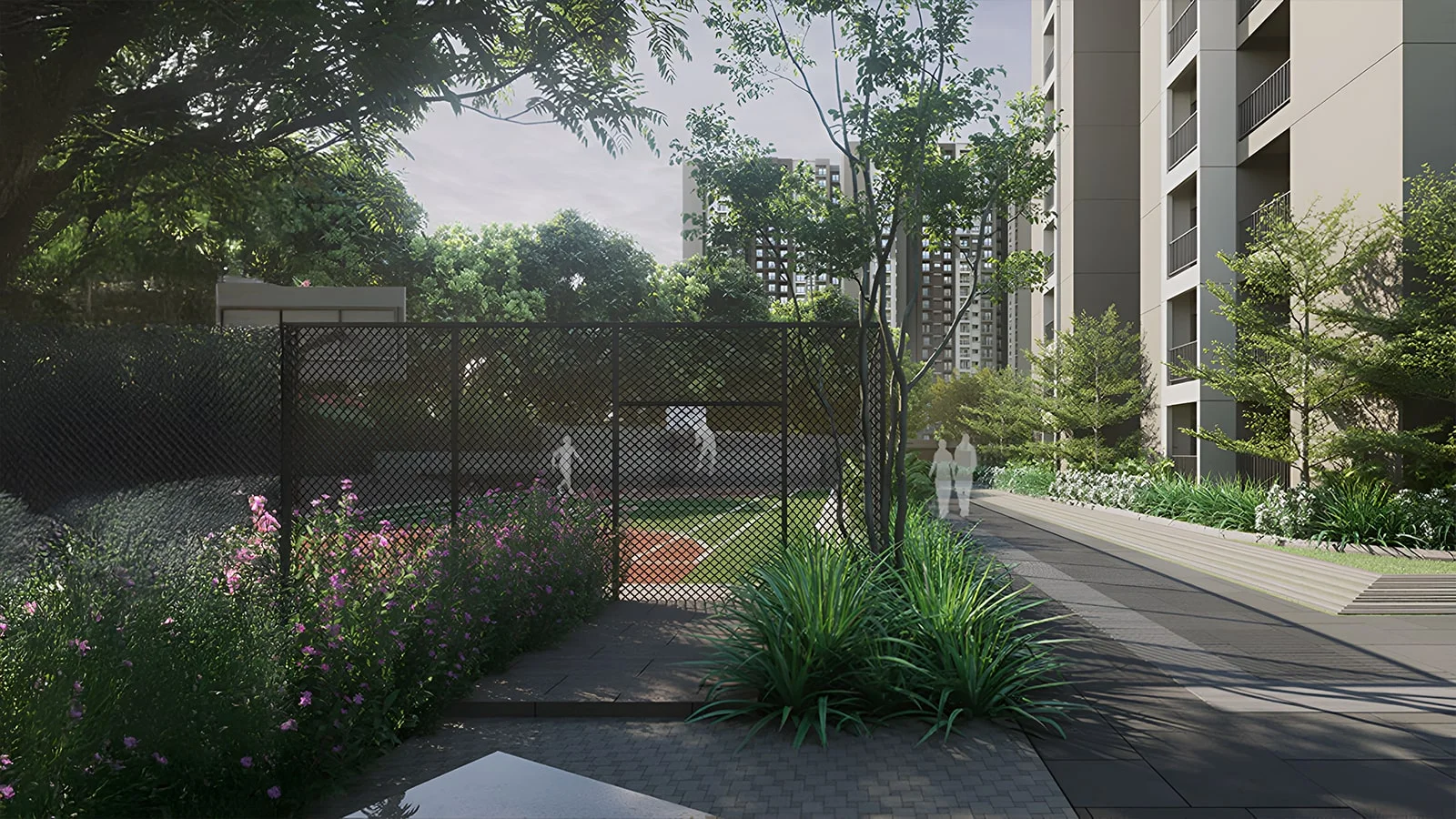 Orchid-Life-Apartment-in-Bangalore-Basketball-court