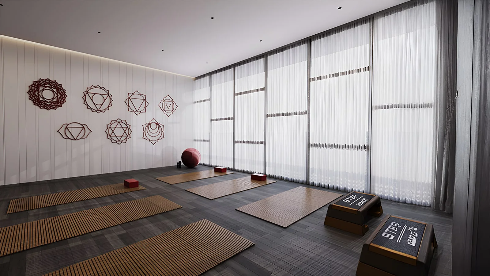 Orchid-Life-Apartment-in-Bangalore-yoga-room
