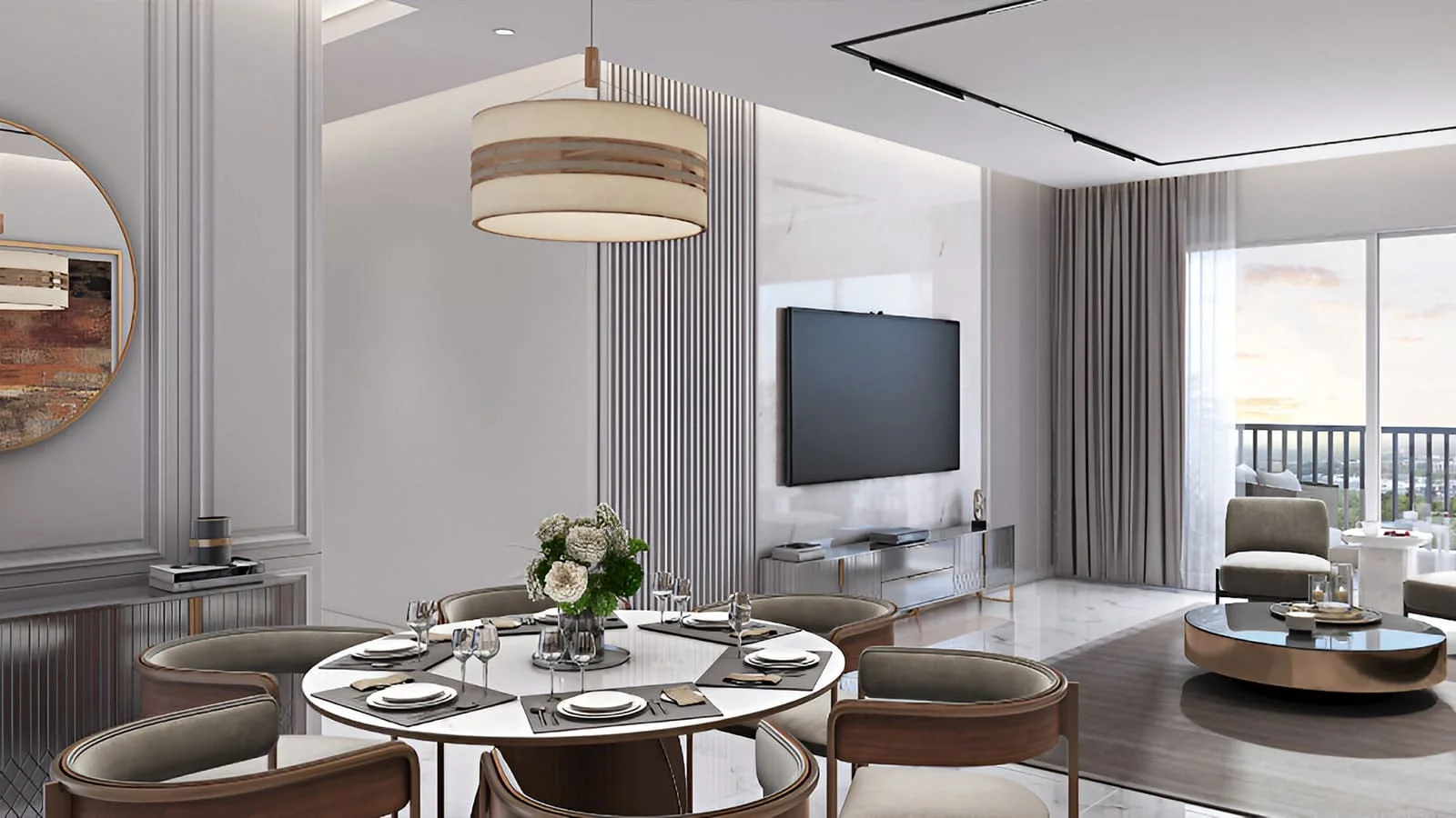 Purva-Blubelle-Apartment-in-Bangalore-Dinning-Area
