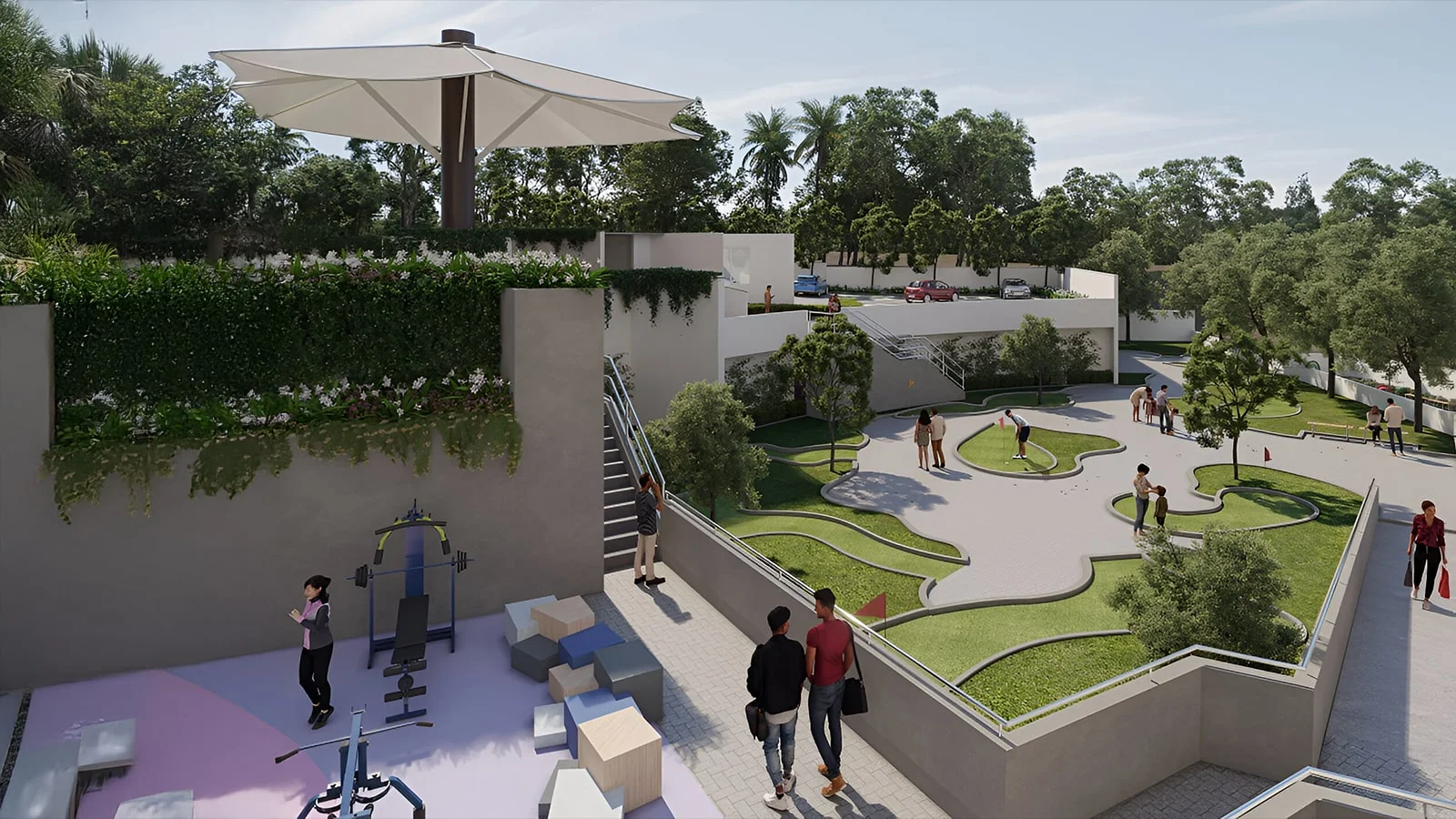 Purva-Park-Hills-Apartment-Off-Kanakapura-Road-Bangalore-Kids-Play-Area-and-Open-Gym
