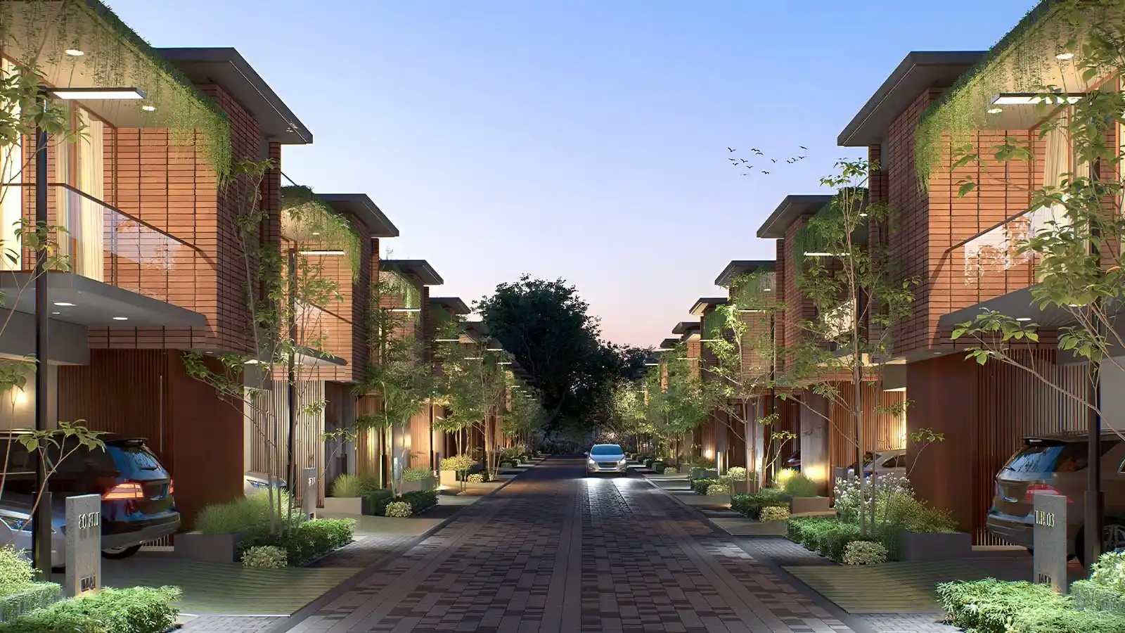 Lake-Estate-Villa-Plots-in-Bangalore-street-view.