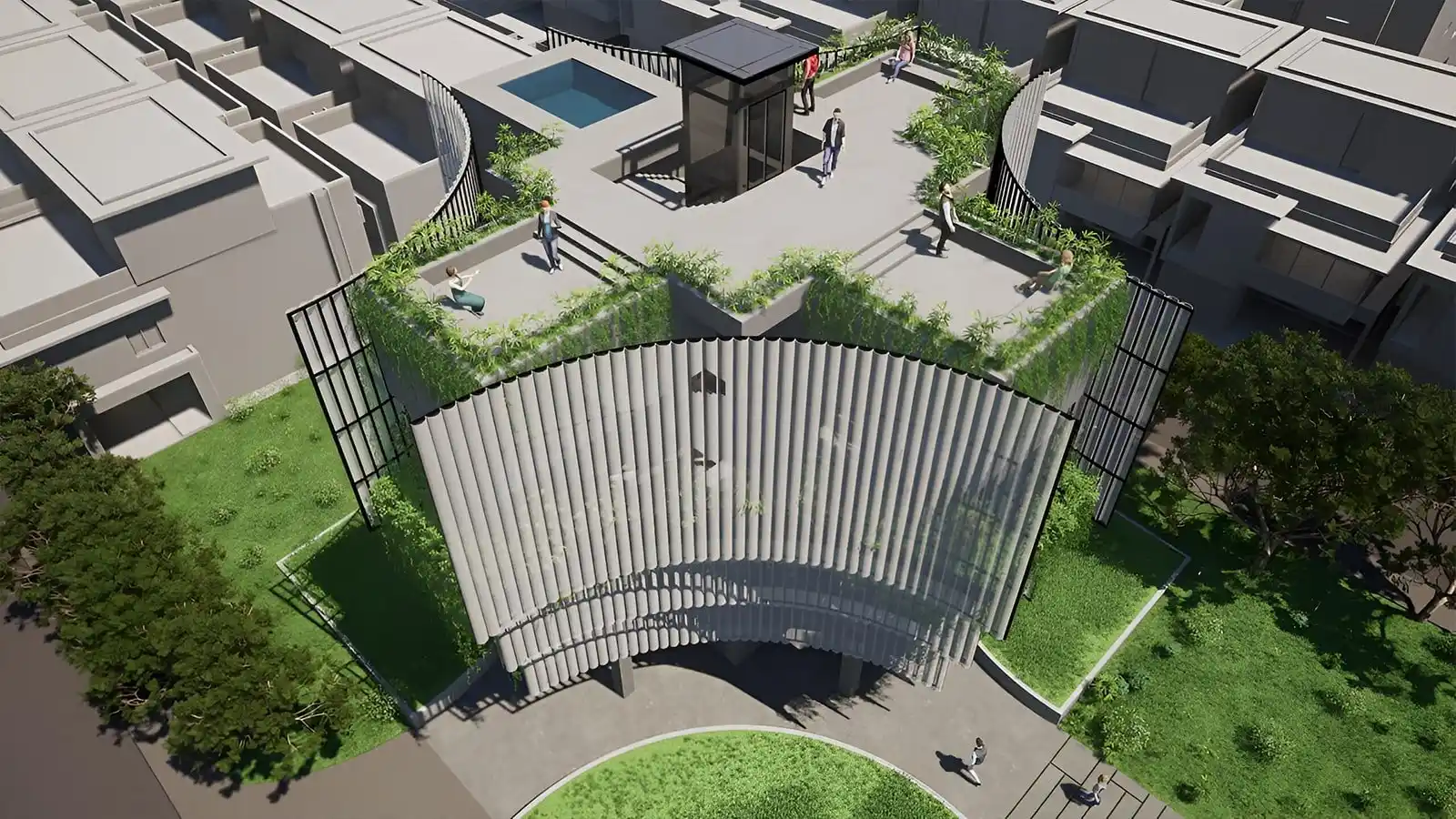 Lake-Estate-Villa-Plots-in-Bangalore-club-house