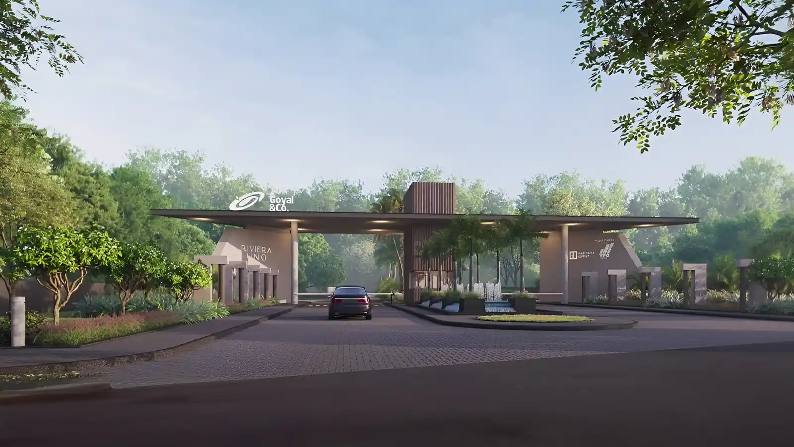 Rivera-UNO-Row-Villa-in-Whitefield-Bangalore-Main-Entrance-Gate