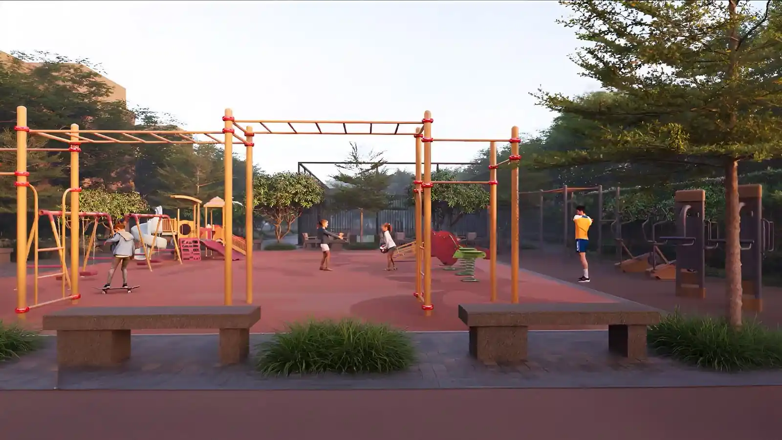 Rivera-UNO-Row-Villa-in-Whitefield-Bangalore-kids-play-area