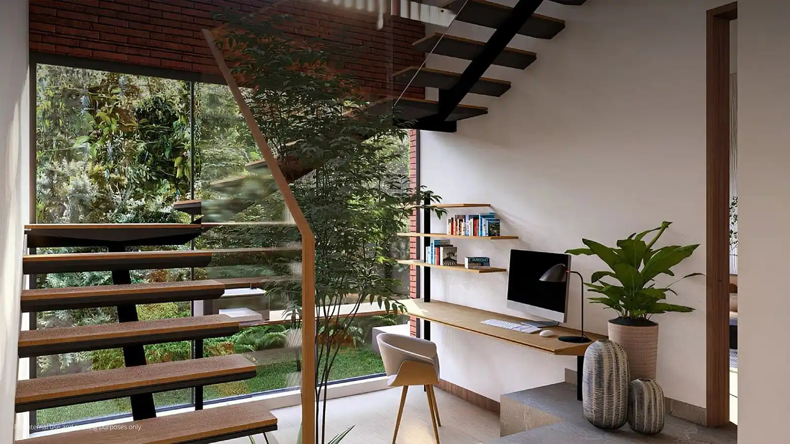 white-lotus-home-of-sanctuaries-row-villa-in-devanahalli-bangalor-study-area