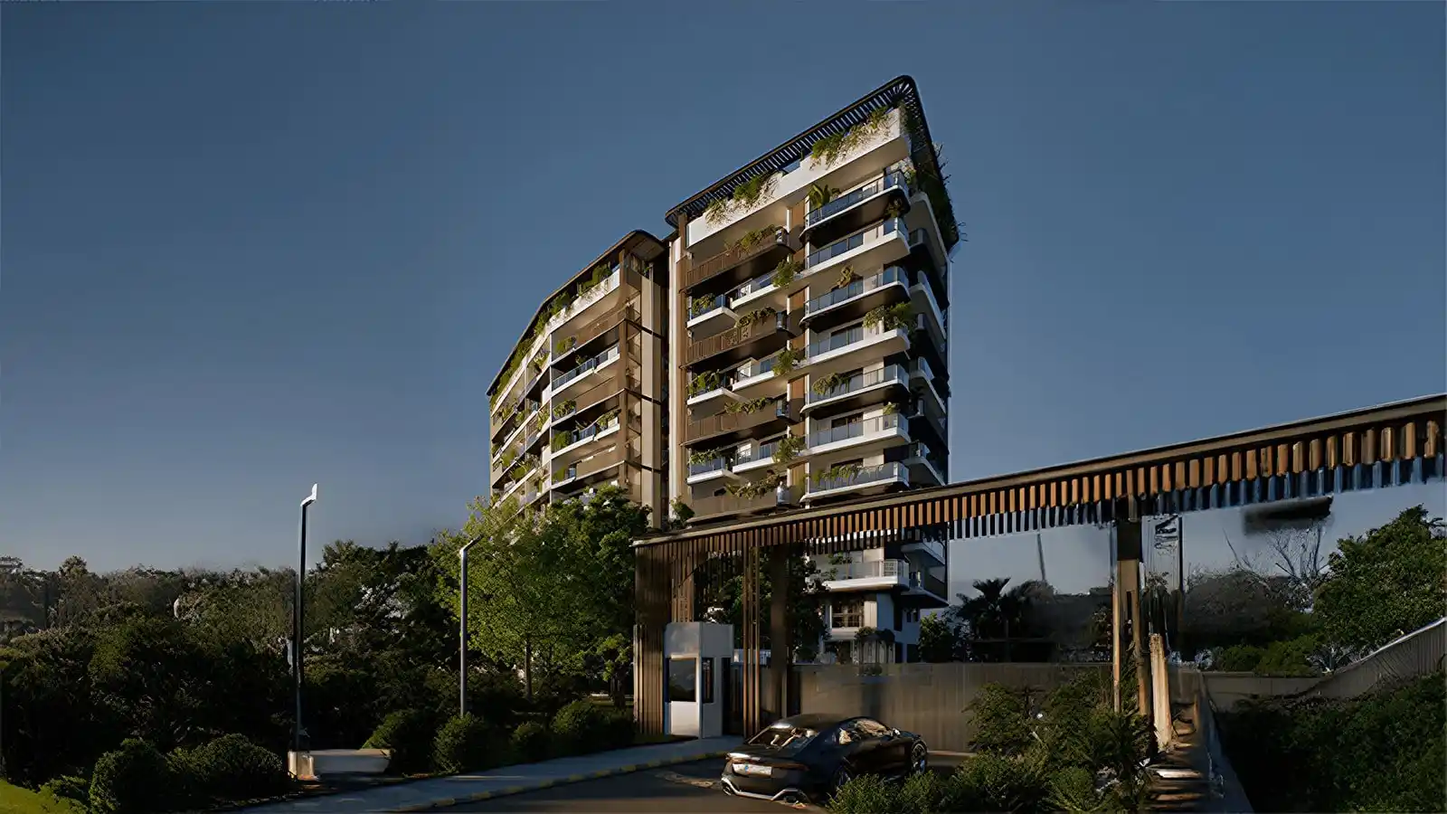 Navins-Antheia-Poentry-Apartment-in-Bannerghatta-Rd-Bangalore-night-view