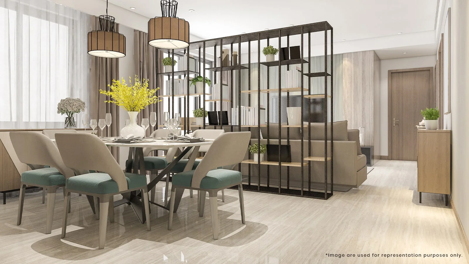 Home-interior-dinning-area