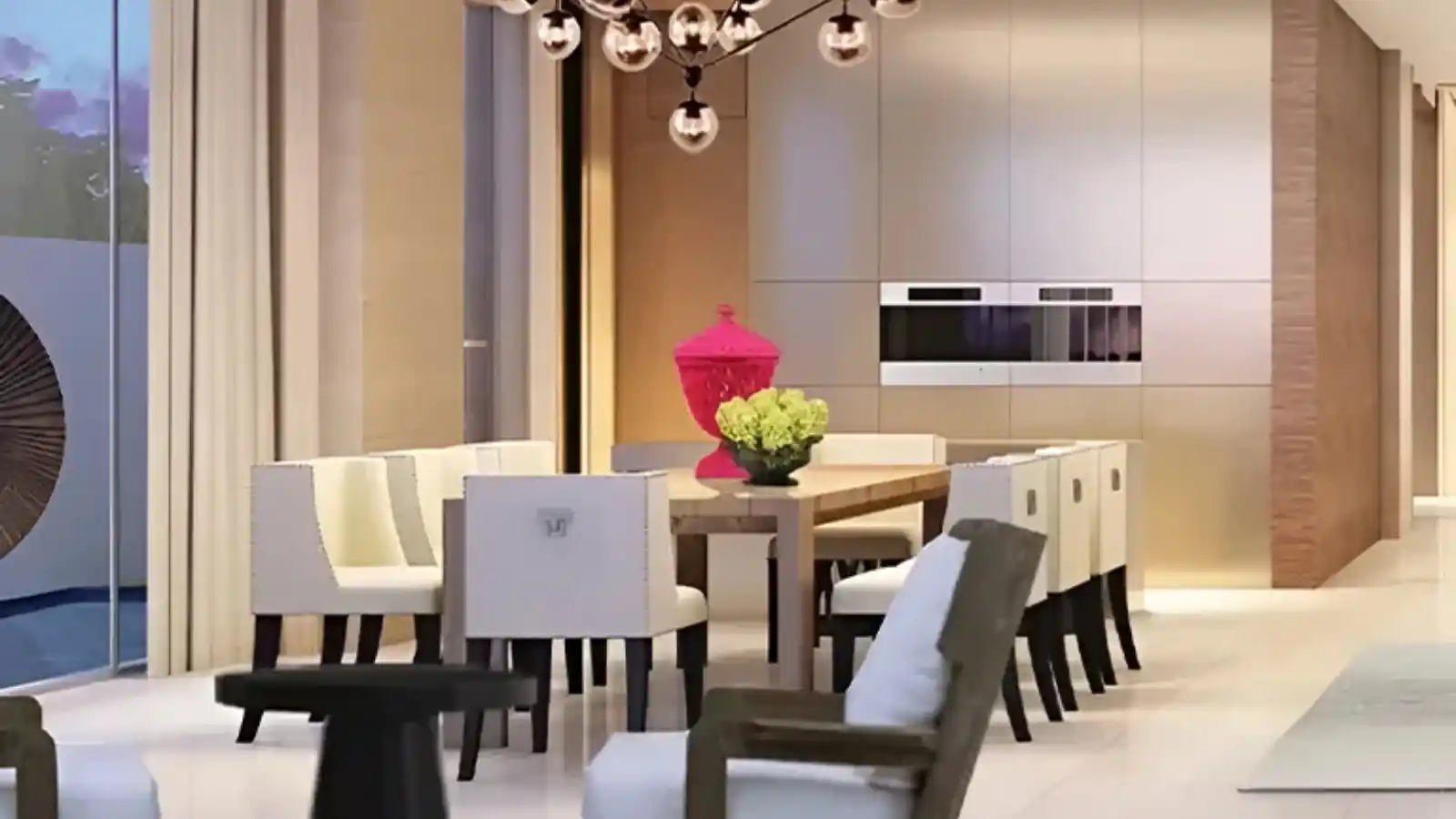 Raffles-Park-Villas-in-Bangalore-dinning-room