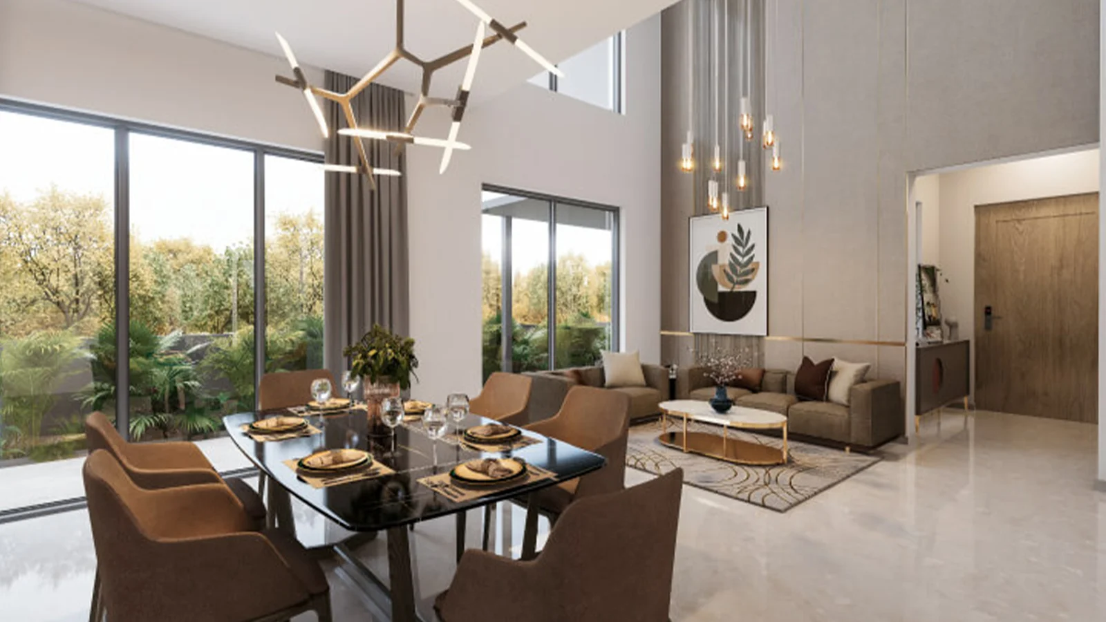 Capstone-Life-Midsummer-Rain-villa-in-Off-IVC-Road-in-Bangalore-dinning-area