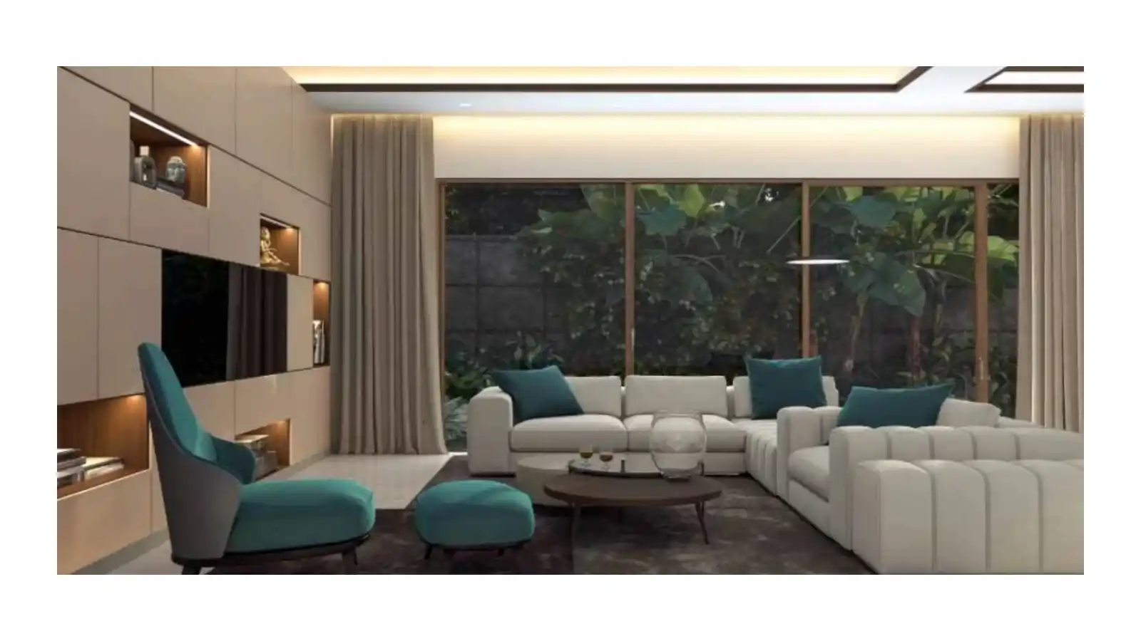 Chaithanya sharan living area