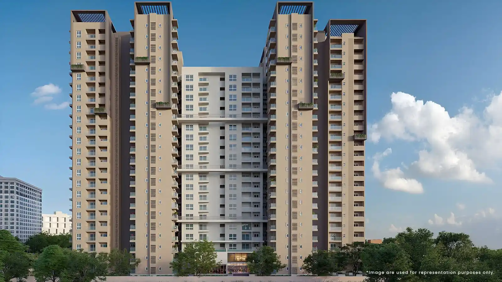 Assetz-22-Crest-Apartment-in-Bangalore-Back-View-Of-Apartment.
