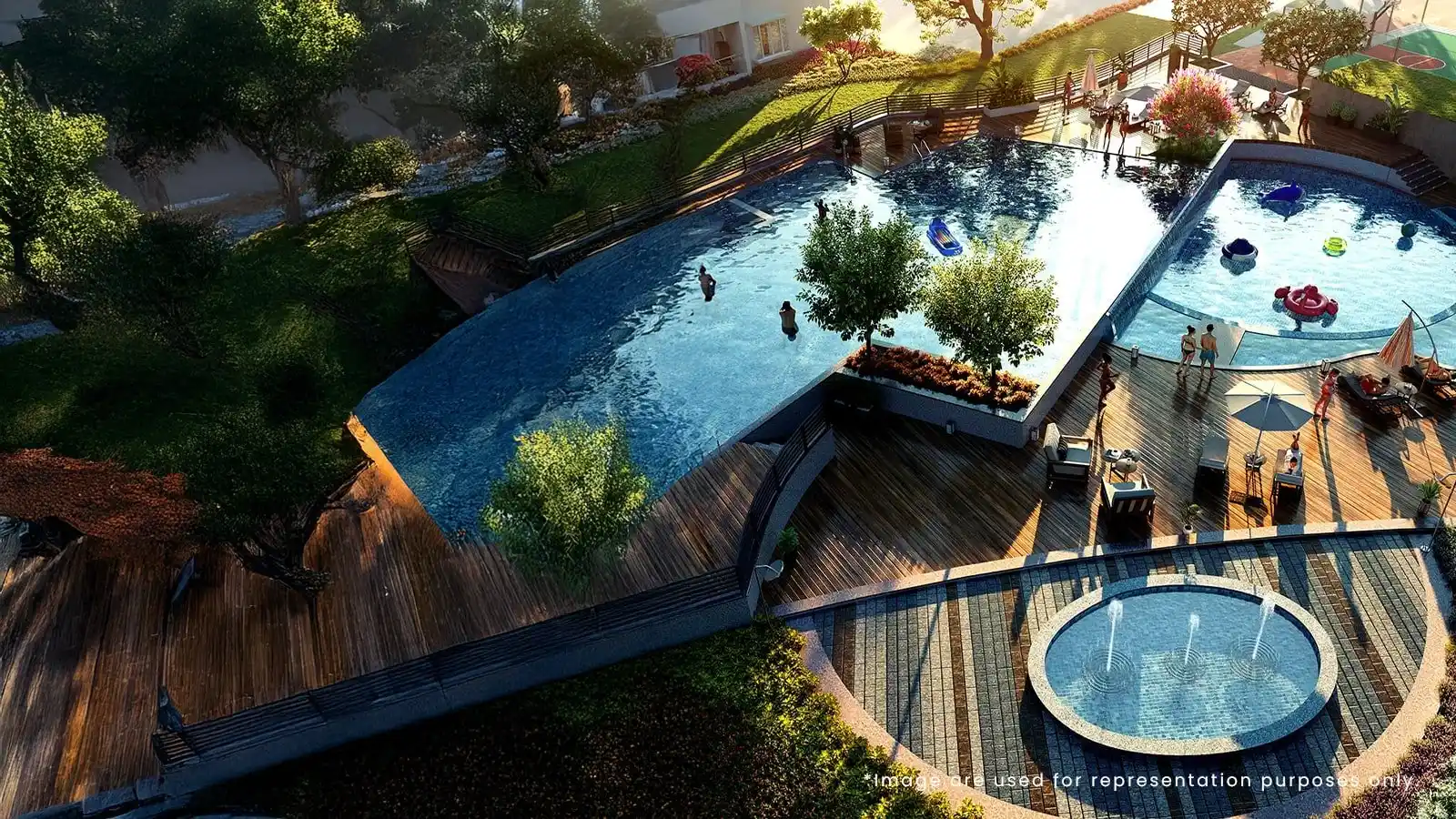 raheja-vivarea-apartmnet-in-koramangala-bangalore-Swimming-Area