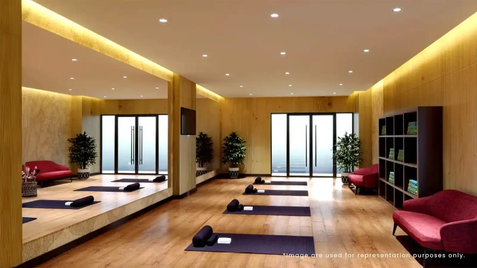raheja-vivarea-apartmnet-in-koramangala-bangalore-Yoga-Room