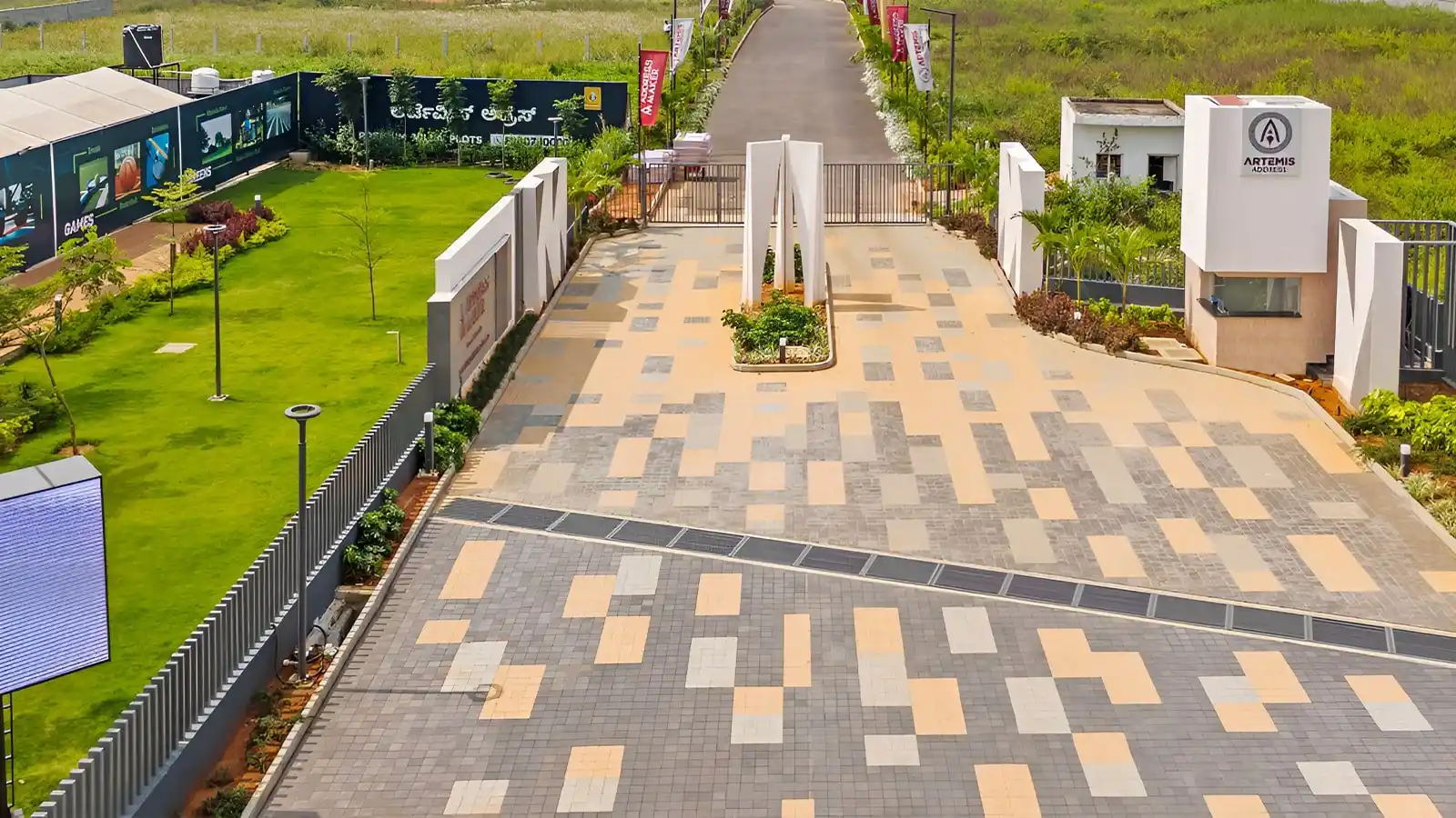 Address-Maker-Artemis-Plots-in-Bangalore-Plot-top-view