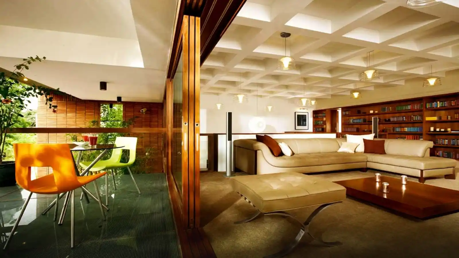 Duplex-Glass-deck-family-space-library