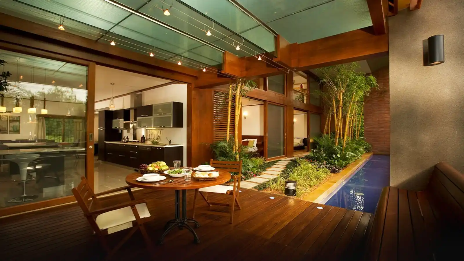 Duplex-living-space-opening-into-deck-garden