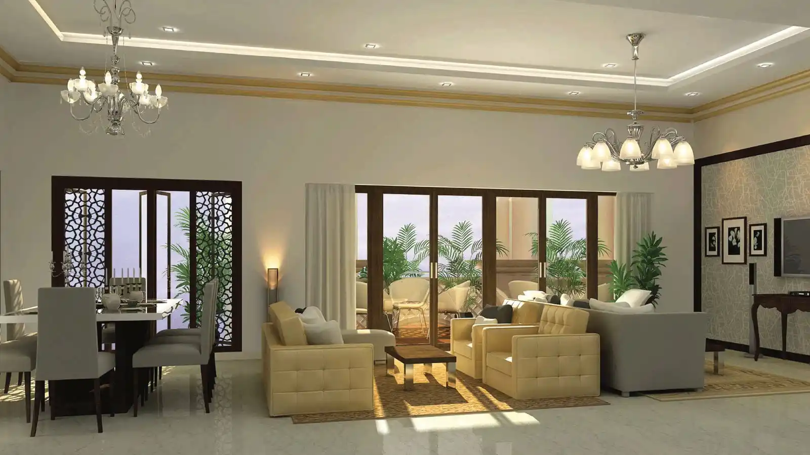 prestige-leela-residences-dinning