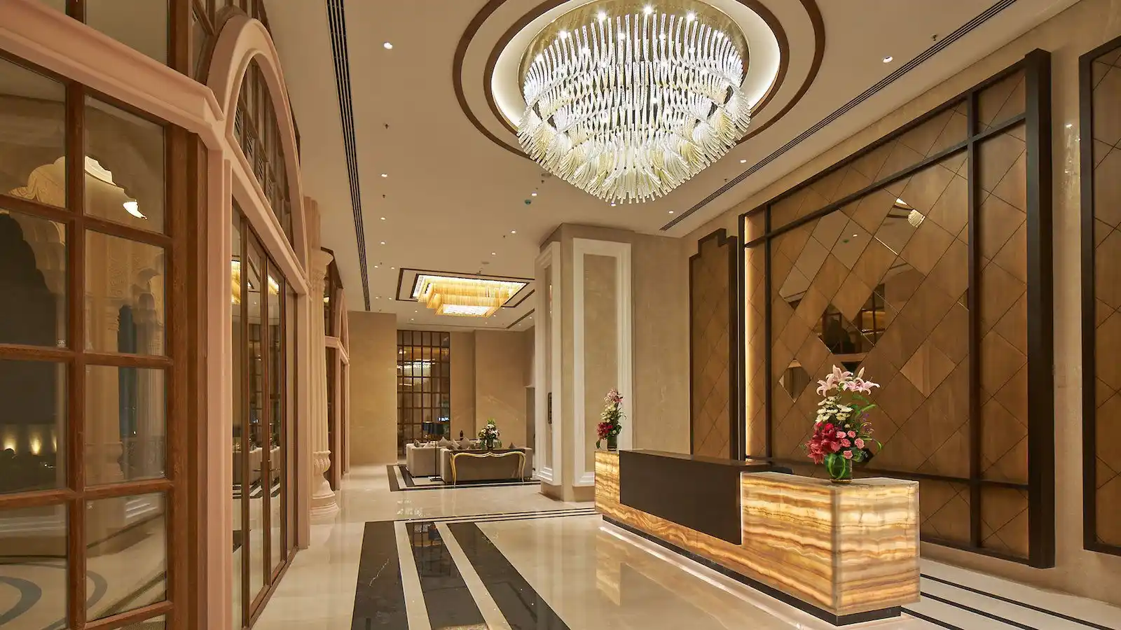 prestige-leela-residences-reception