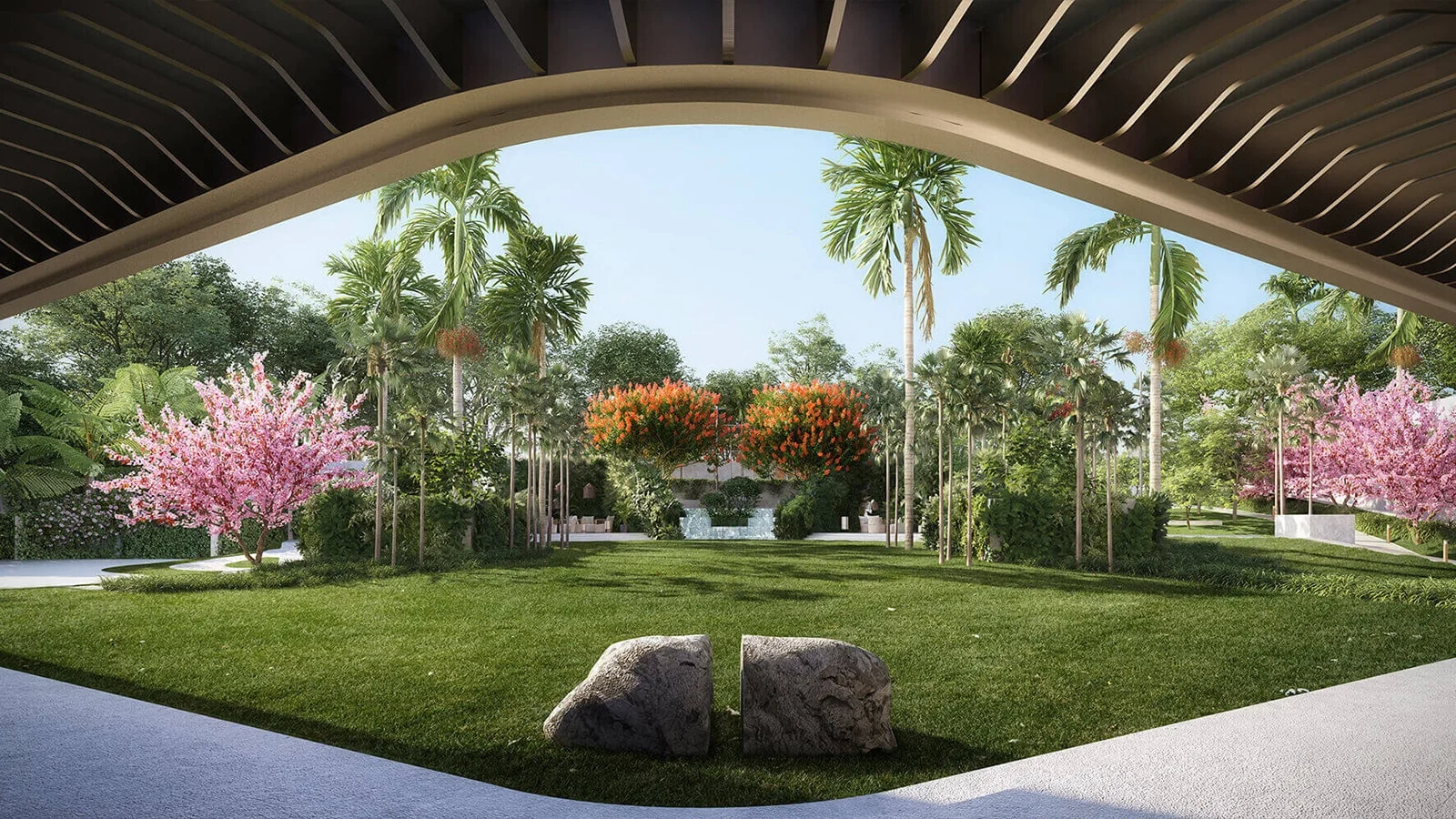 27-Summit-Apartment-in-Bangalore-garden