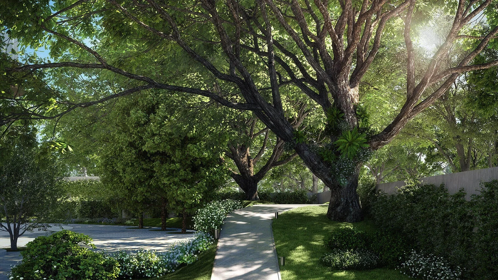 27-Summit-Apartment-in-Bangalore-garden-tree