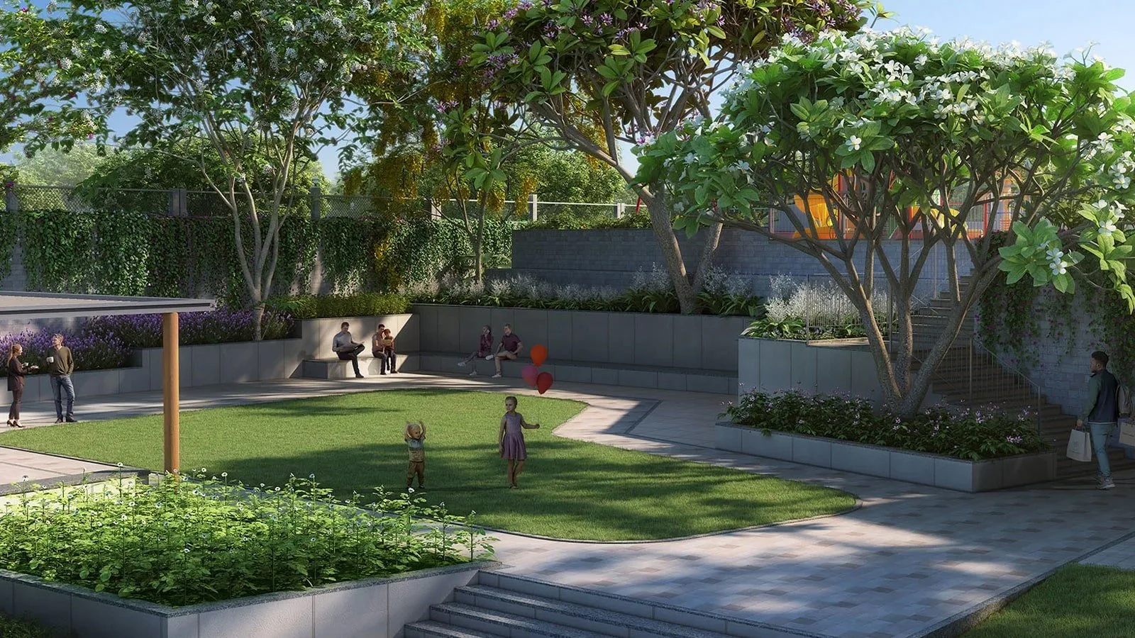 Sattva-Forest-Ridge-Apartment-in-JP-Nagar-Bangalore-amphitheatre
