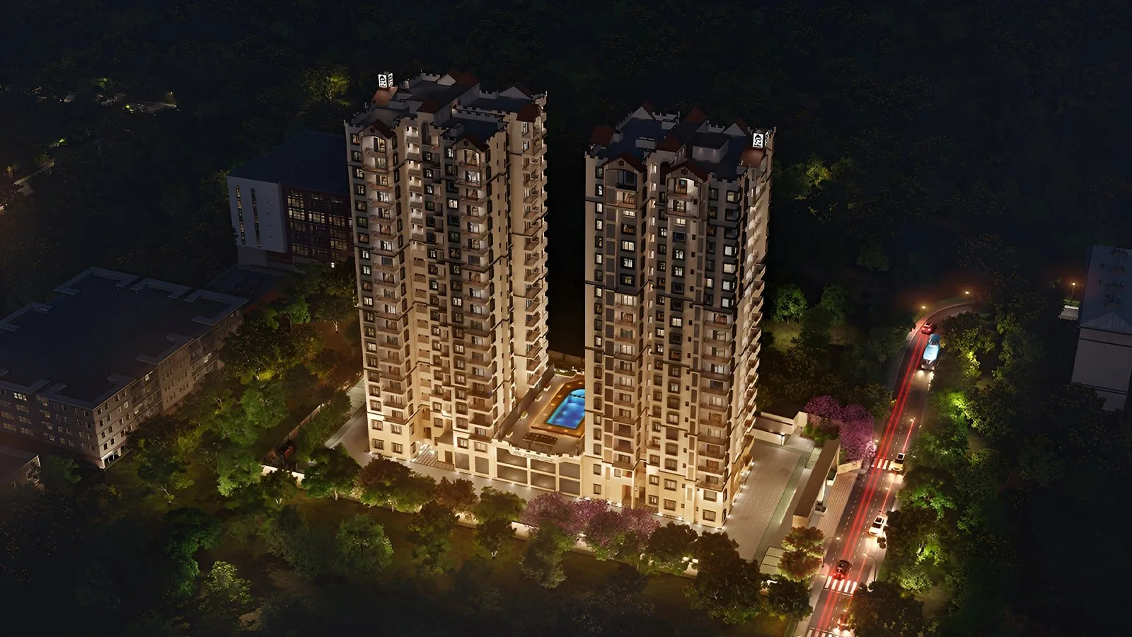 HM-Scottsville-Apartment-in-East-Bangalore-night-view