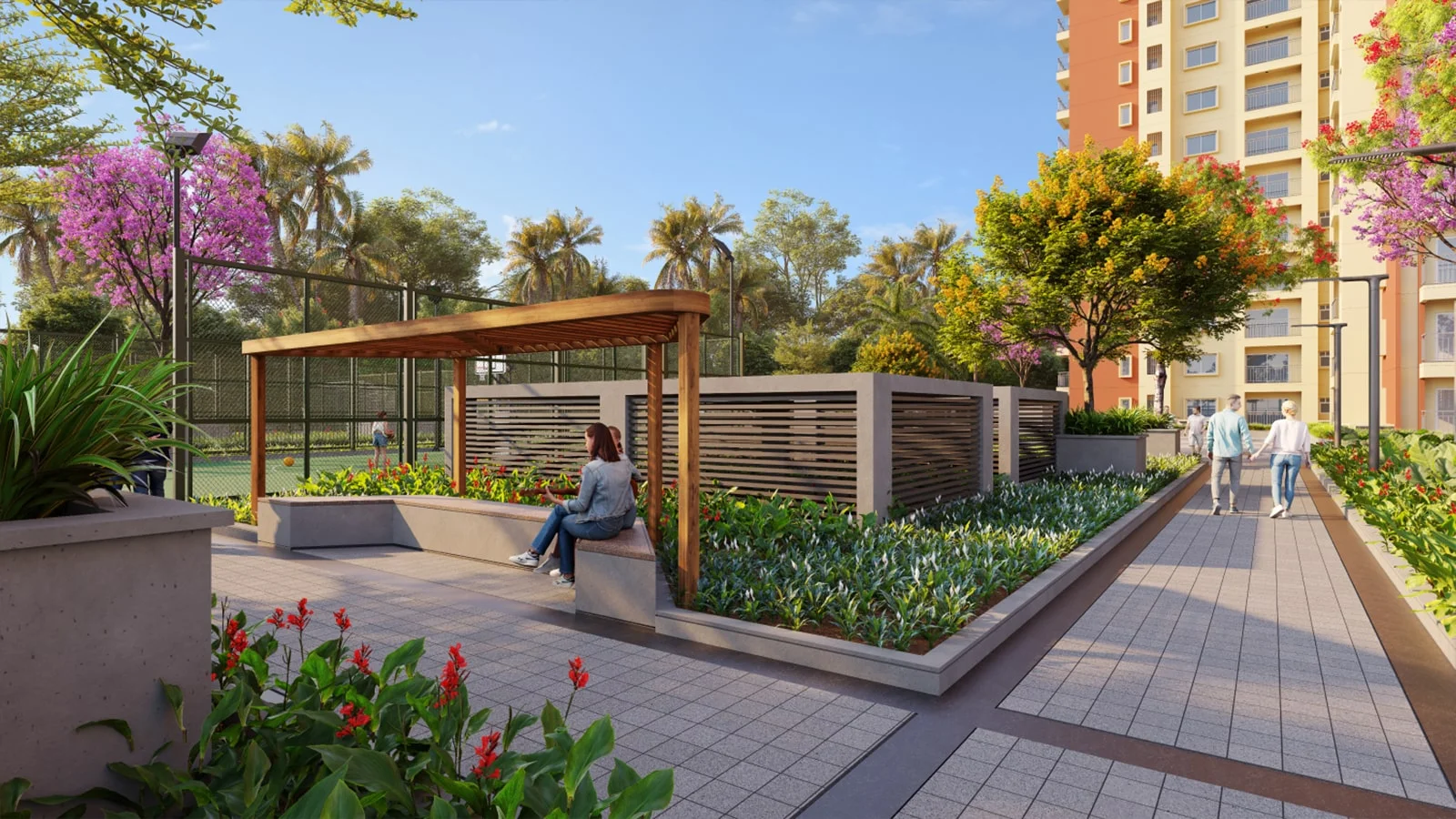 Brigade-Lakecrest-Apartment-in-Bangalore-garden