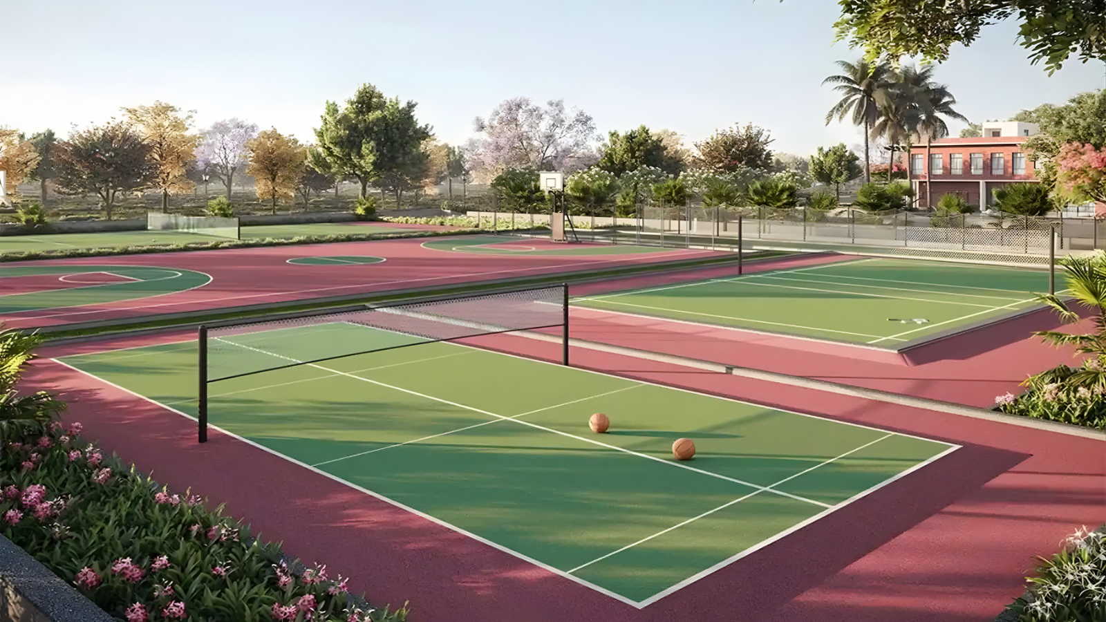 Embassy Green Basketball Court