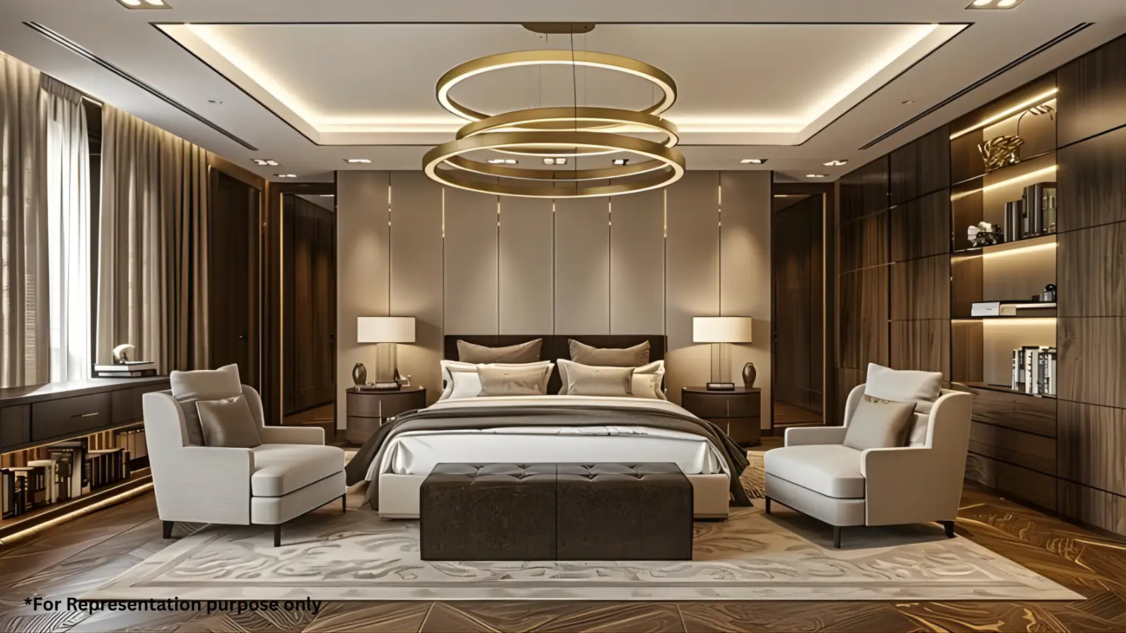 Embassy Skyteracces Bedroom